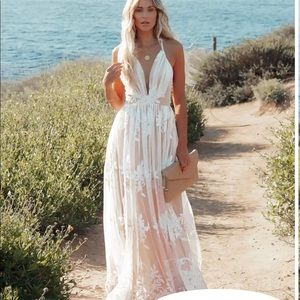 Vici Antonia maxi dress size L